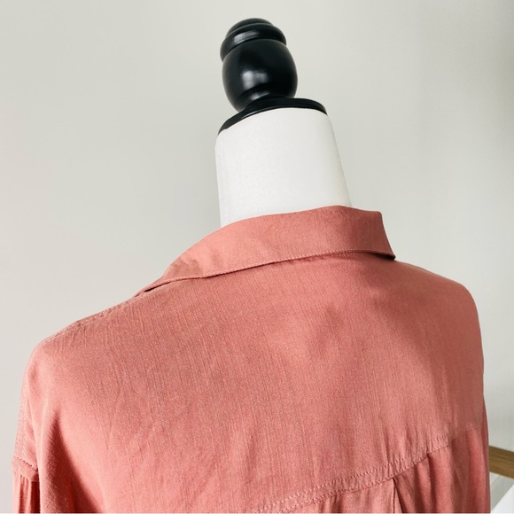 Oversized Casual Button Down Shirt - Picture 3 of 12